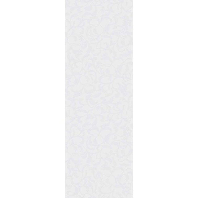 Płytka ścienna Seramiksan VICTORIAN WHITE FLORAL MOTIF mat 30x90 gat.