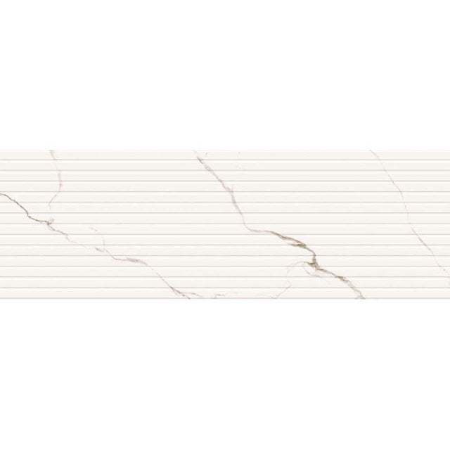 Płytka ścienna CALLVISTA white structure satin 39,8x119,8 gat. II