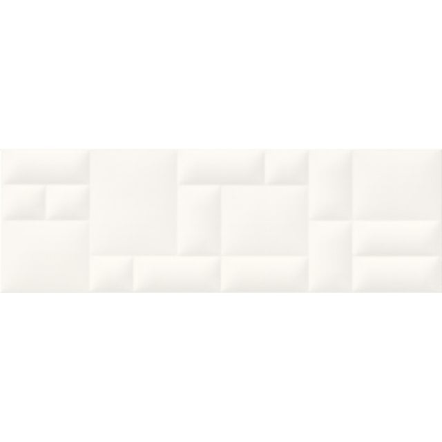 Płytka ścienna MARIKA white pillow structure satin 29x89 #240 gat. II