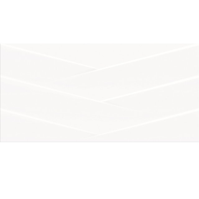 Płytka ścienna PEROUSO WIND white structure glossy 29,7x60 gat. I