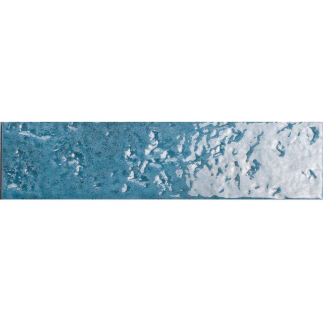 Płytka ścienna hiszpańska Mainzu AMALFI MARE błyszcząca 7,5x30 gat. I