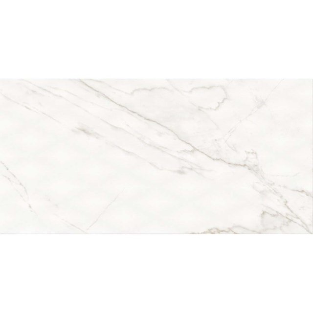 Płytka ścienna STAY CLASSY white structure glossy diamond 8mm 29,8x59