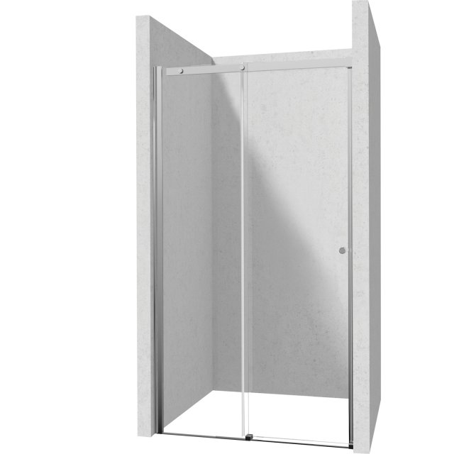 DEANTE Drzwi prysznicowe systemu KERRIA PLUS 110 cm przesuwne chrom K