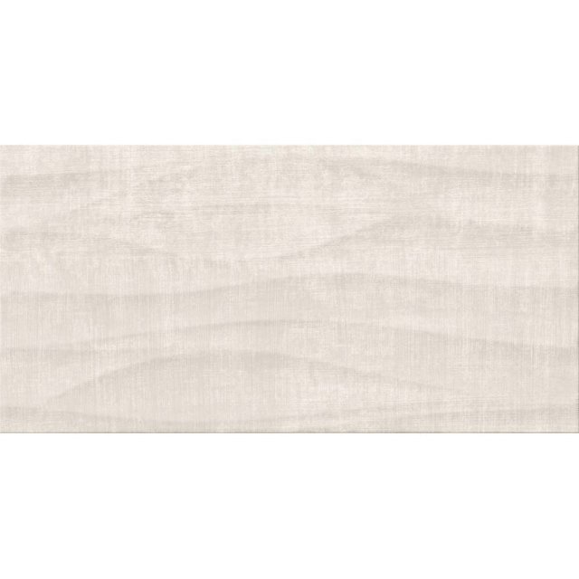 Płytka ścienna SHINY TEXTILE light grey structure satin 8mm 29,8x59,8