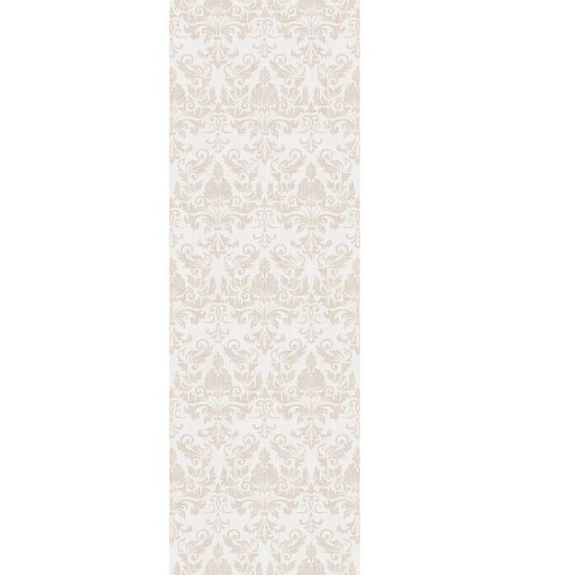 Płytka ścienna LUVIE white ornament satin 39,8x119,8 gat. II