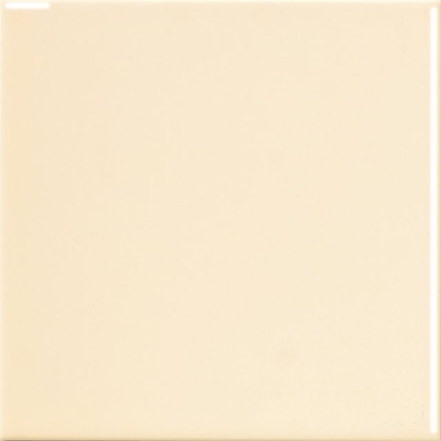 Płytka ścienna hiszpańska Vilar Albaro MONOCOLOR CREMA LISO błyszcząc