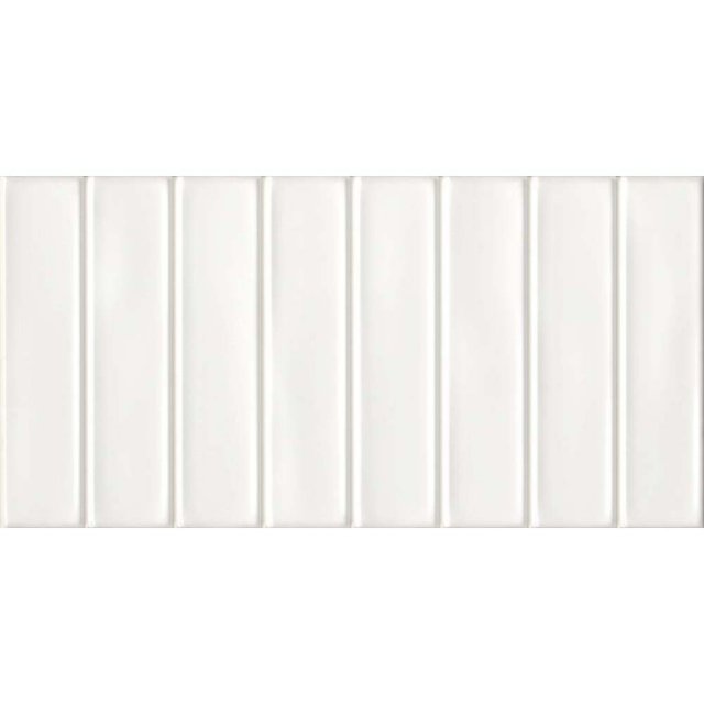 Płytka ścienna hiszpańska El Barco ROMA WHITE błyszcząca do fugowania