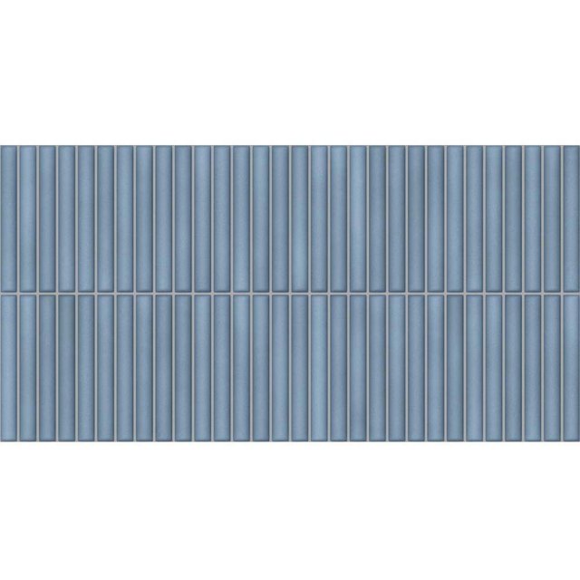 Płytka ścienna hiszpańska Marquiz DECO ANGELO BLUE błyszcząca 32x62,5