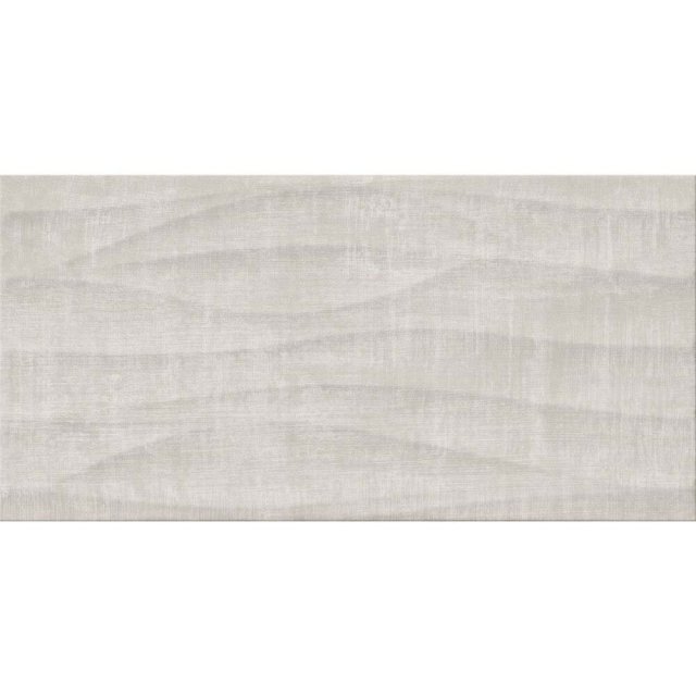 Płytka ścienna SHINY TEXTILE grey structure satin 8mm 29,8x59,8 gat.