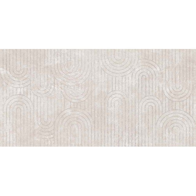 Płytka ścienna LIV TERRIA light grey arc decor mat 29,8x59,8 gat. II