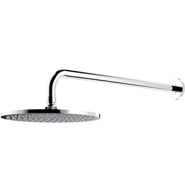 OMNIRES Deszczownica SLIMLINE o25 cm z ramieniem chrom połysk WGSET1C