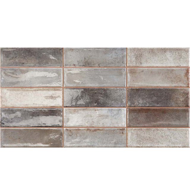 Płytka ścienna hiszpańska Pamesa PRE.ARTSQUARE GREIGE glossy do fugow