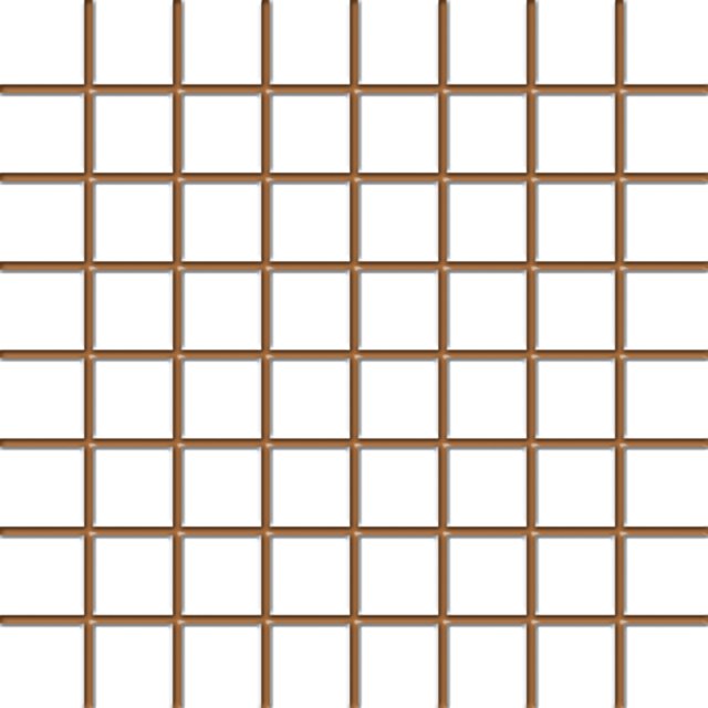 Płytka ścienna hiszpańska CVA PRECORTE BLANCO LISO 2,5x2,5 do fugowan