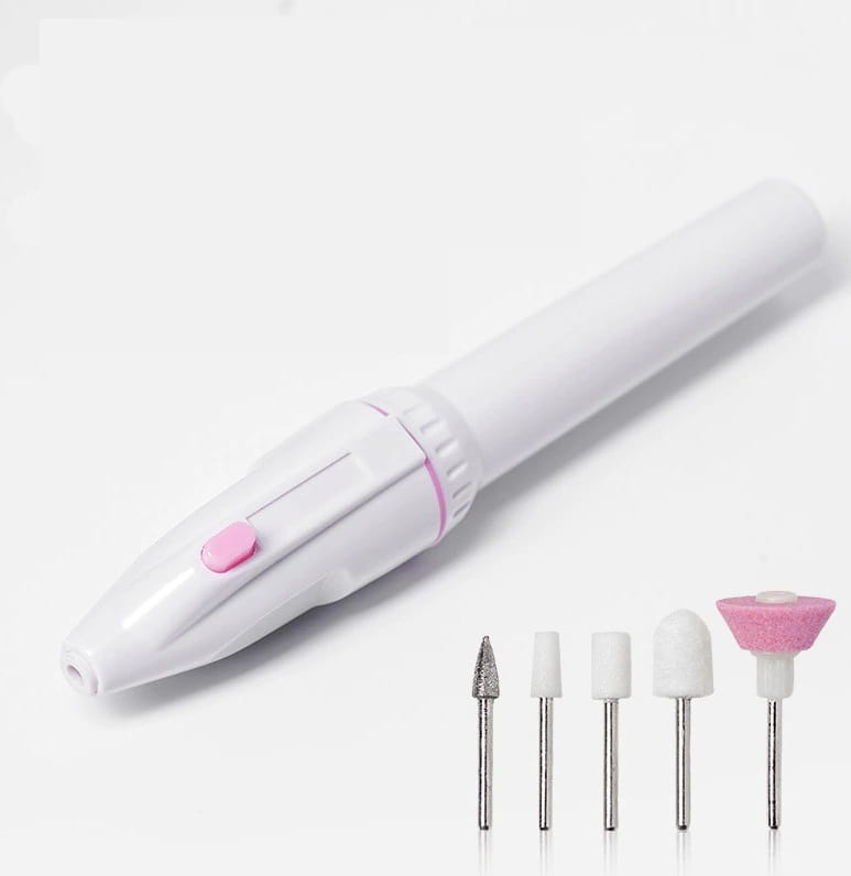 Frezarka do paznokci z 5 frezami