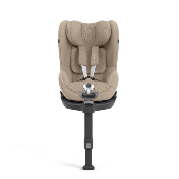 Cybex Sirona T i-Size - fotelik z bazą od 45 do 105 cm wzrostu-Plus Cozy Beige