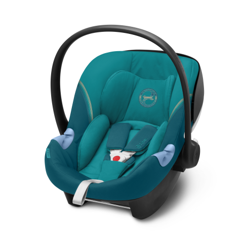 Cybex Aton M I-Size - fotelik samochodowy od 45 do 87 cm, do 13 kg-River Blue