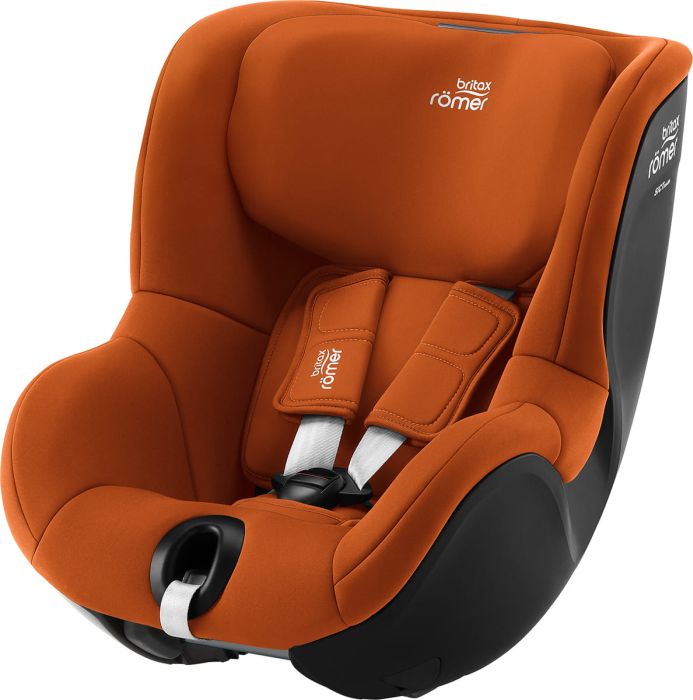 Britax Romer Dualfix 3 i-Size - fotelik samochodowy bez bazy dla dzieci od 61 do 105 cm, od 3 miesięcy do 4 lat, do 18 kg-Golden Cognac