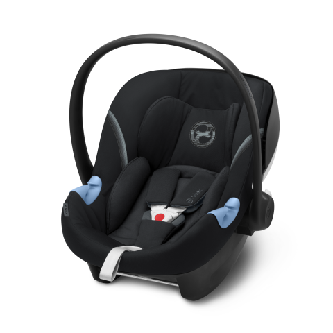 Cybex Aton M I-Size - fotelik samochodowy od 45 do 87 cm, do 13 kg-Deep Black