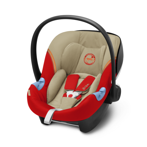 Cybex Aton M I-Size - fotelik samochodowy od 45 do 87 cm, do 13 kg-Autumn Gold