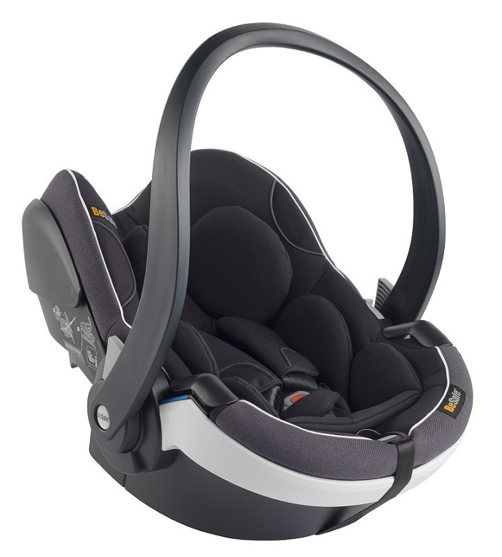 Be Safe, Izi Go Modular i-Size WE - fotelik fotelik od urodzenia do 1 roku -01- Czarny Melange