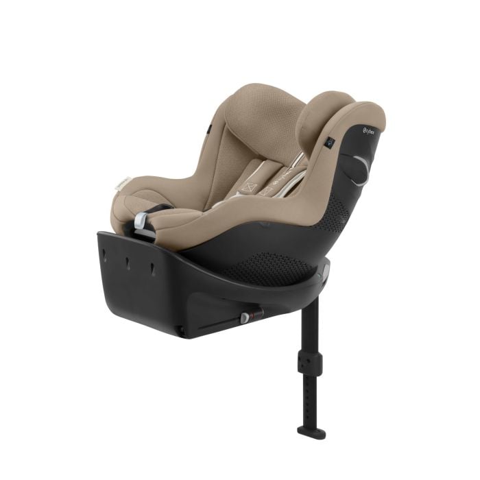 Cybex Sirona Gi i-Size - obrotowy fotelik z bazą od 61 do 105 cm-Plus Almond Beige