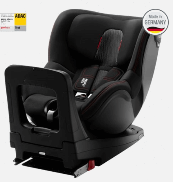 Britax Romer, Dualfix M-i-Size - Fotelik samochodowy od 3 miesięcy - 4 lat - 18 kg (61 - 105 cm)-Cool Flow - Black