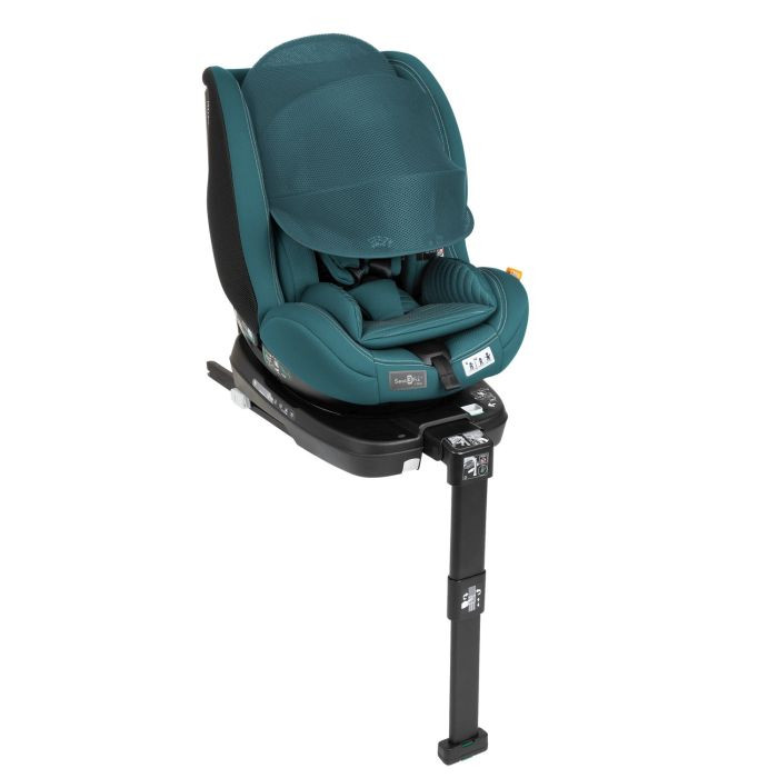 Chicco Seat3Fit i-Size - fotelik samochodowy od 40 do 125 cm wzrostu-Air Teal Blue