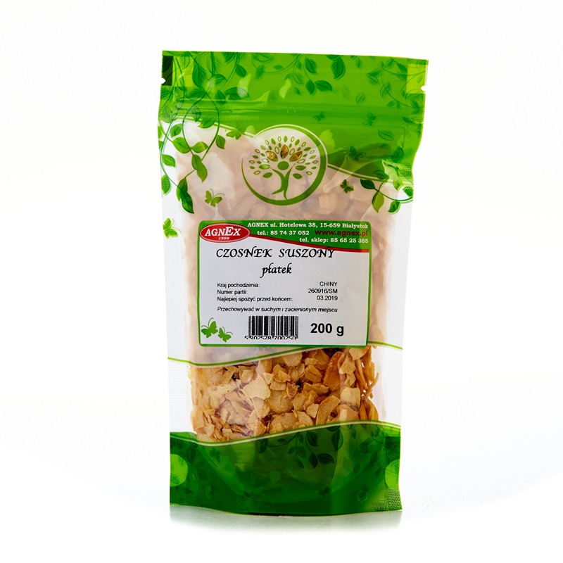 Czosnek suszony płatek 200g