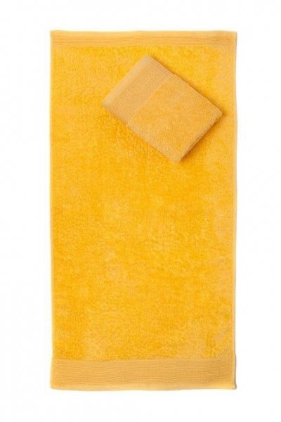 Ręcznik jednobarwny AQUA rozmiar 70x140 żółty