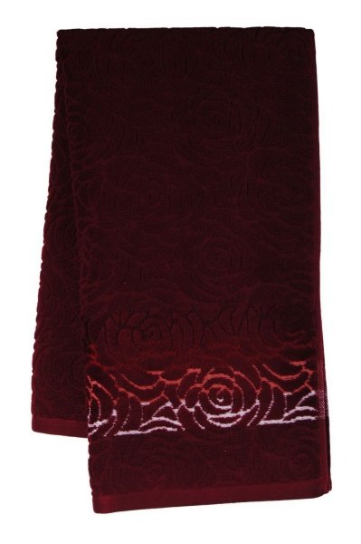 Ręcznik ROSSO 50x90 kolor bordowy
