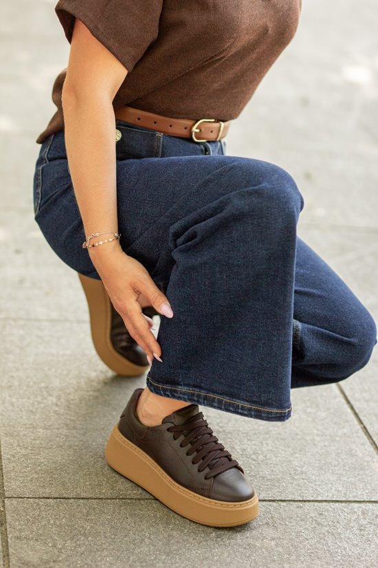 Sneakers SN41 - 1D Czekoladowy