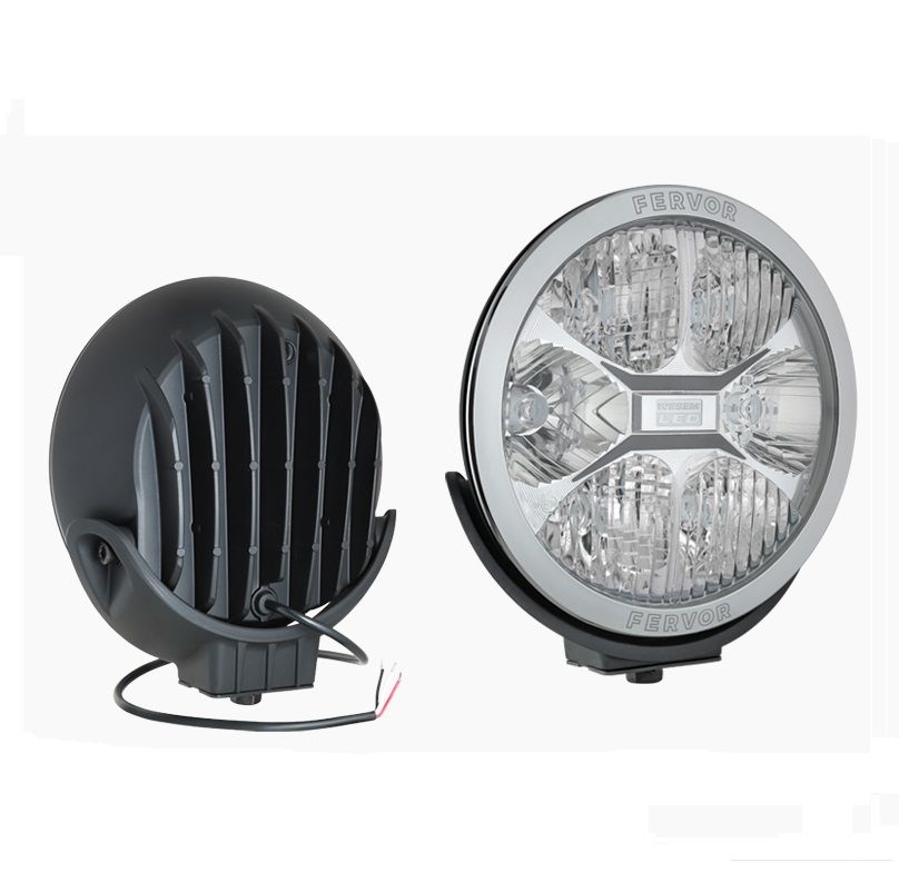 Reflektor drogowy z diodami LED i chromowaną ramką LUM1.50850 Wesem