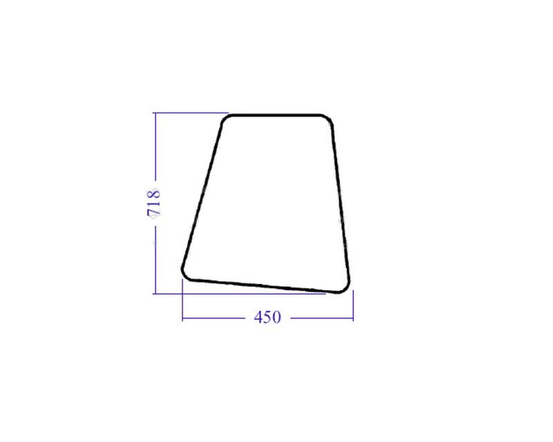 Szyba boczna prawa CASE JX Quantum New Holland T4 T4000 44910542