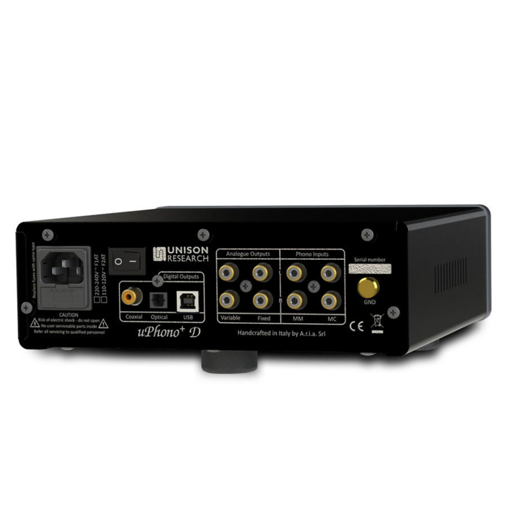 Przedwzmacniacz gramofonowy unison research uphono+ d