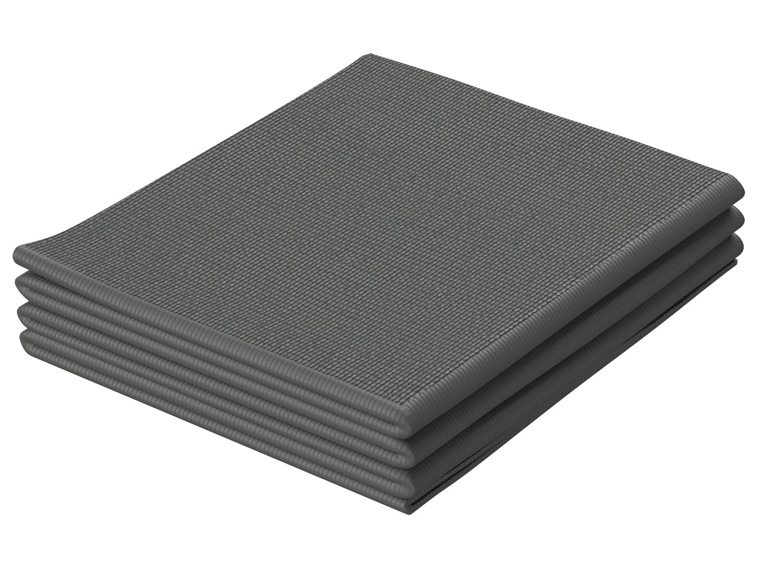 Crivit Składana mata fitness , 173 x 61 cm Szary