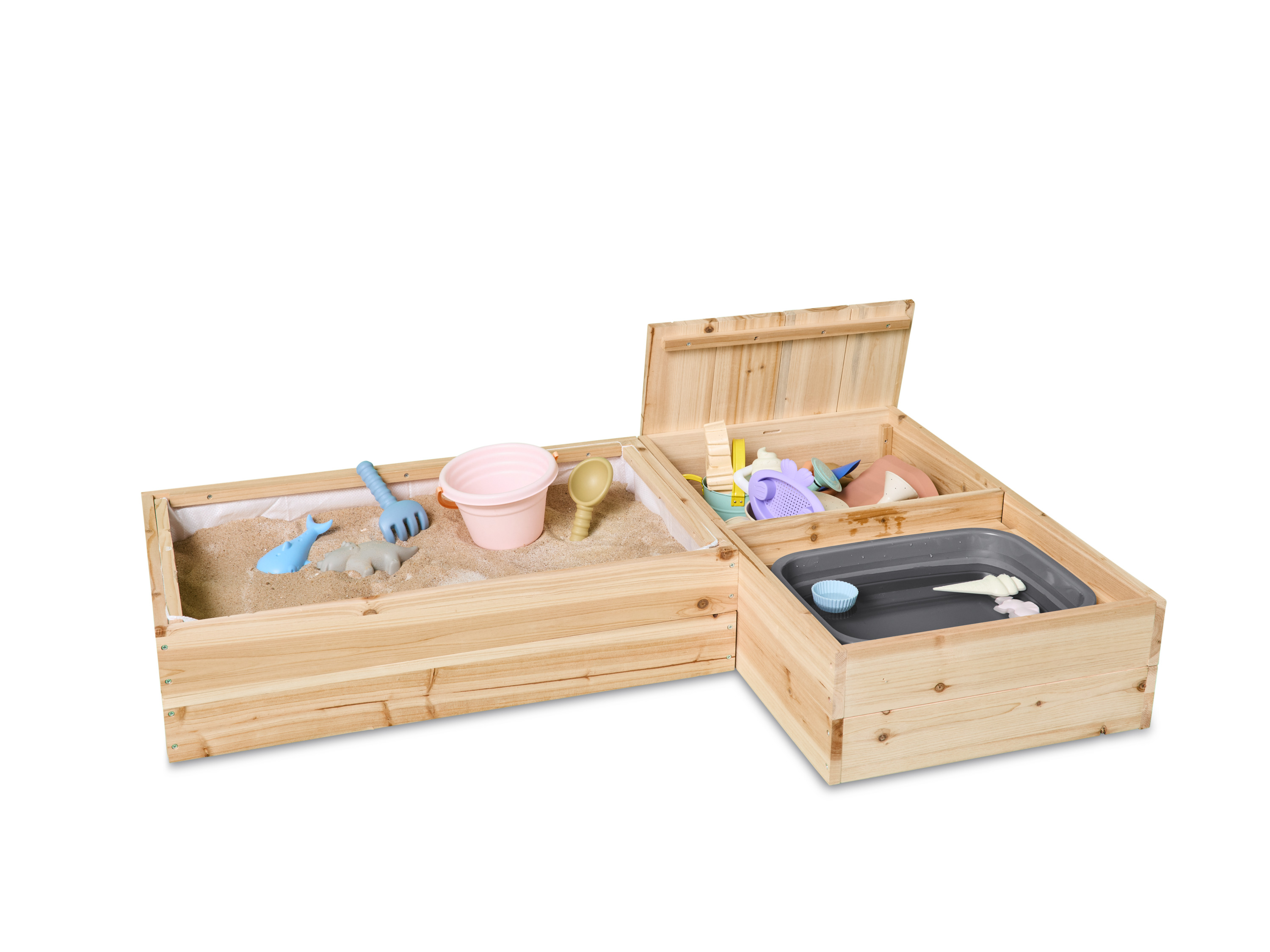 lupilu Piaskownica, 150 x 20 x 45 cm