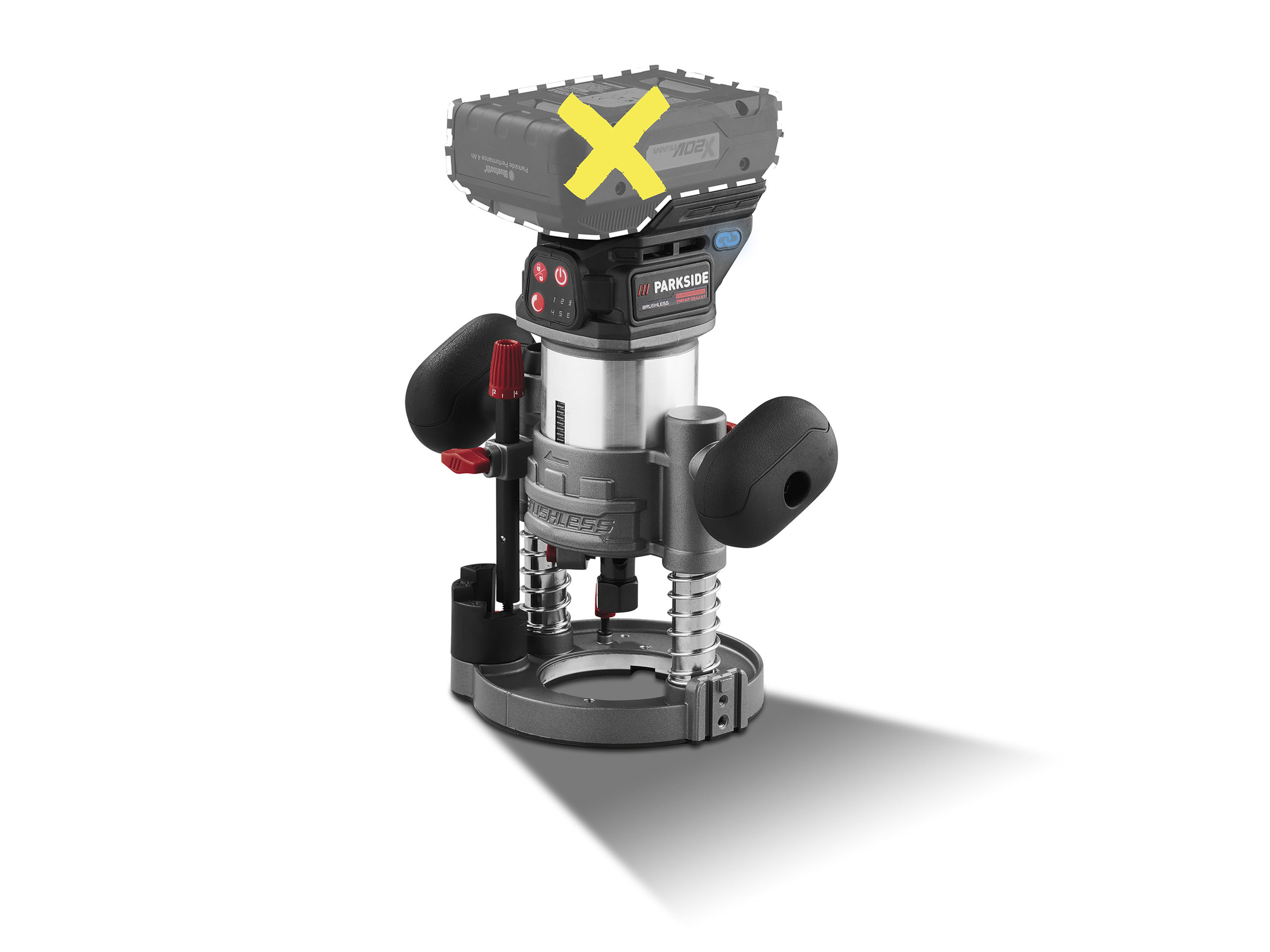 Parkside Performance Akumulatorowa frezarka wielofunkcyjna Pmfap 20-Li A1, 20 V bez akumulatora i ładowarki