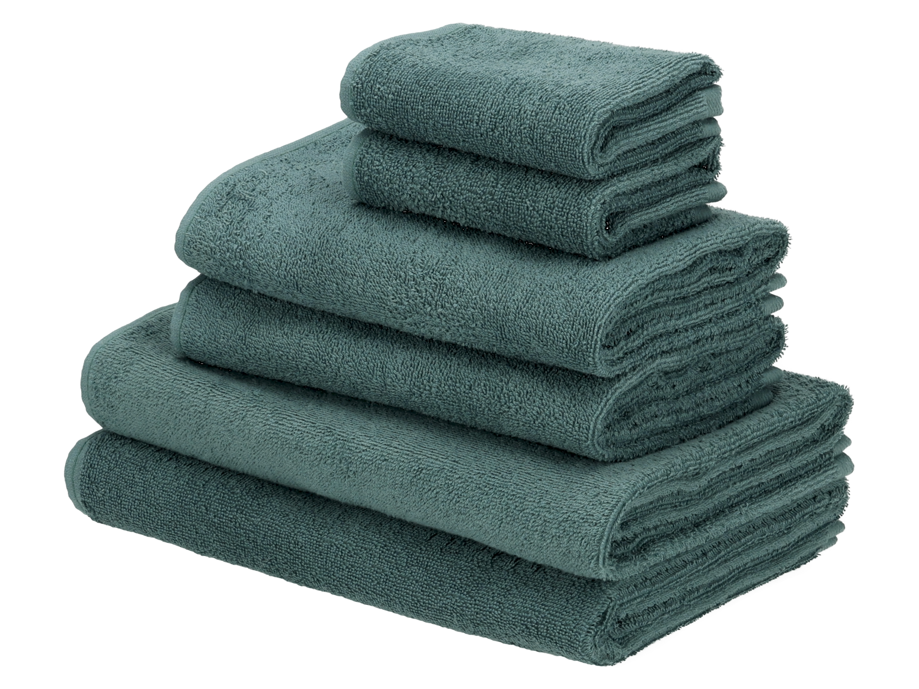 Livarno home Komplet 6 ręczników frotté Niebieski