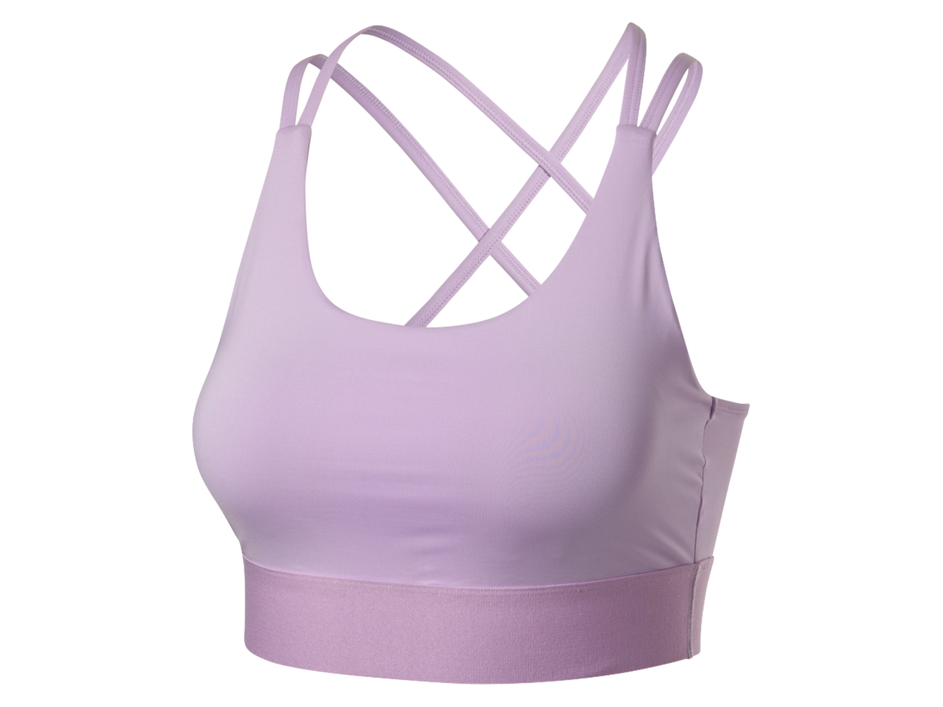 Biustonosz sportowy damski Crivit Maffashion Fioletowy, M 40/42