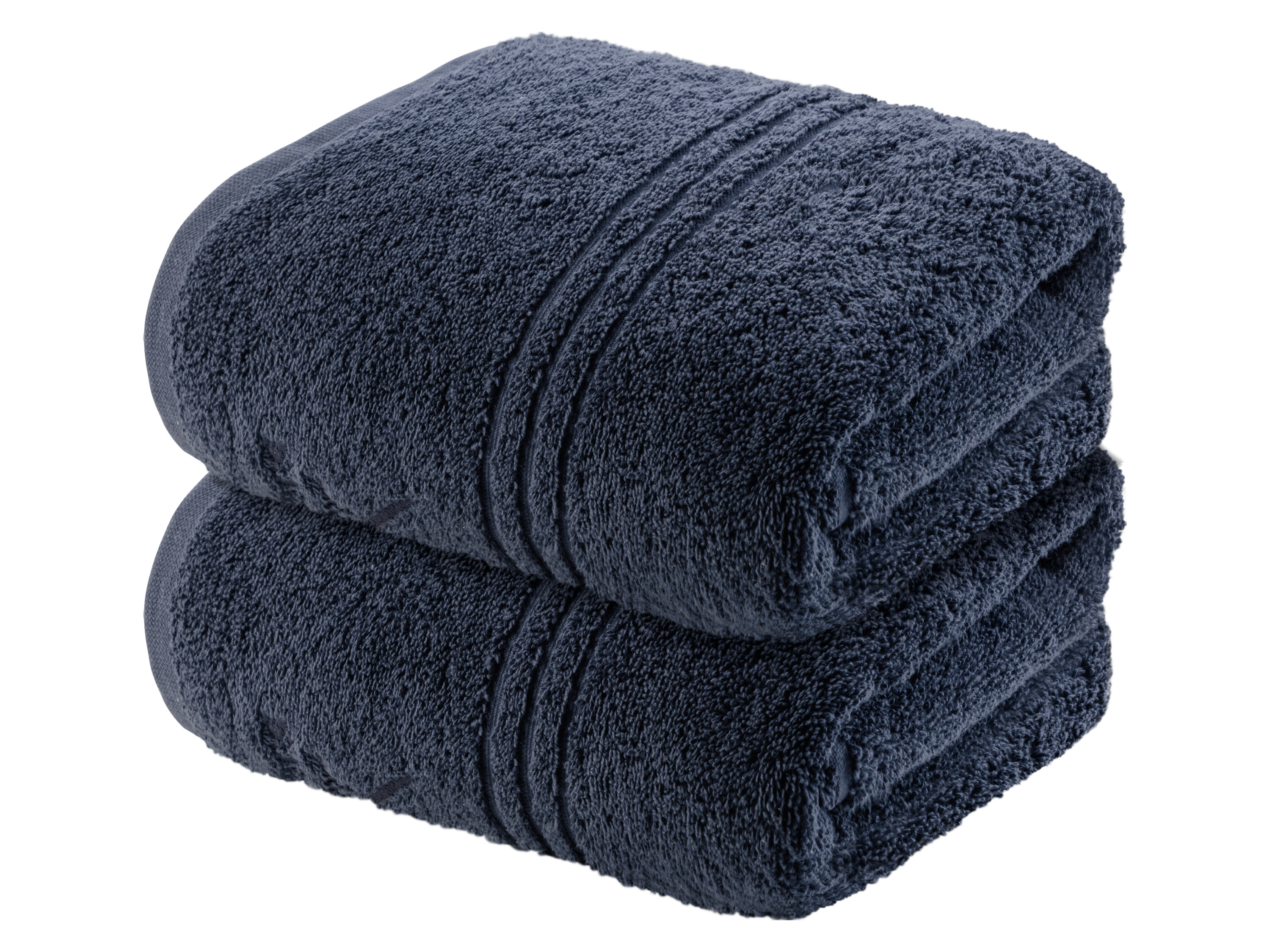 Sansibar Komplet 2 ręczników frotte, 50 x 100 cm Ciemnoniebieski