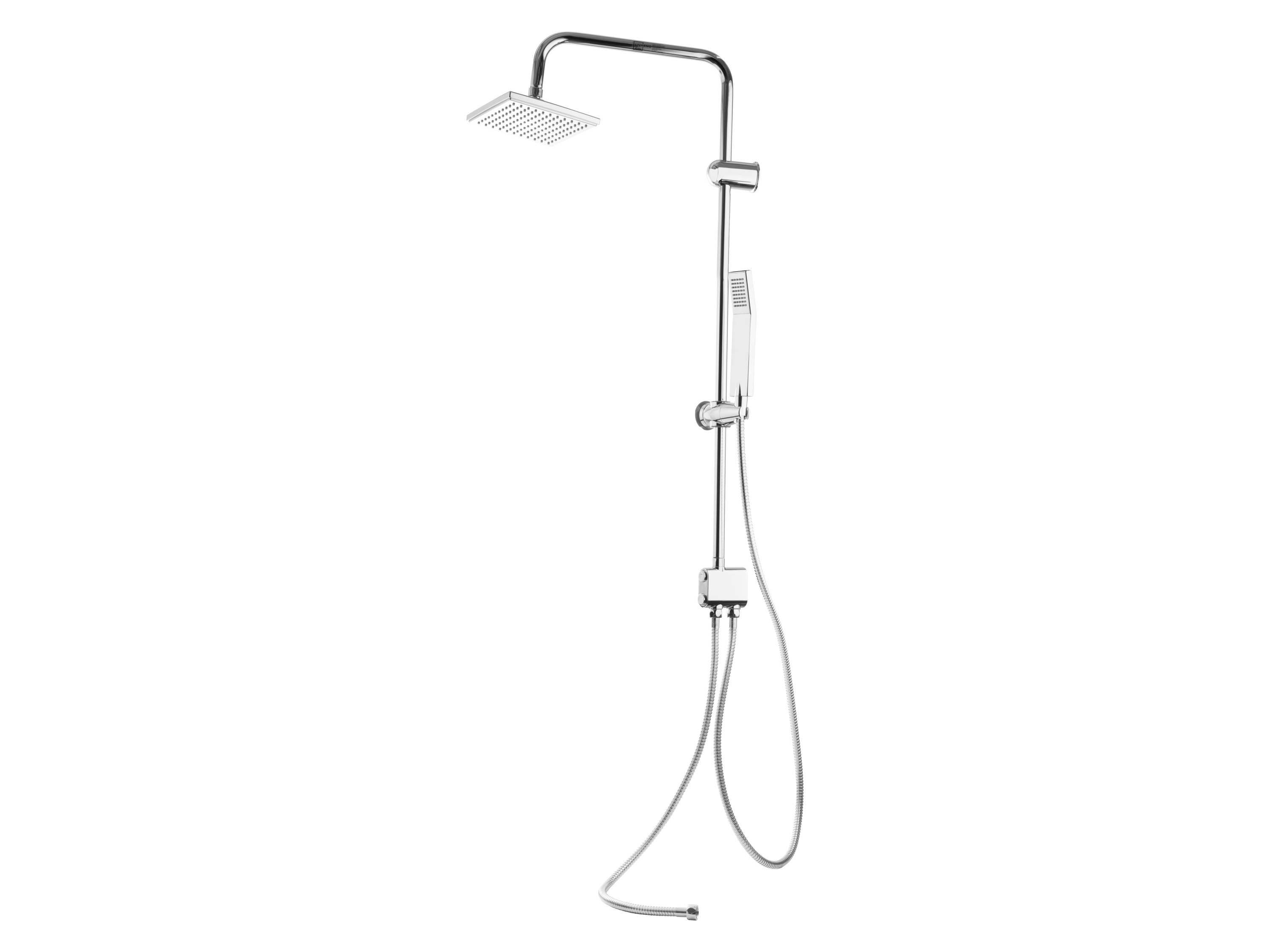 Livarno home Zestaw prysznicowy deszczownica, z perlatorem