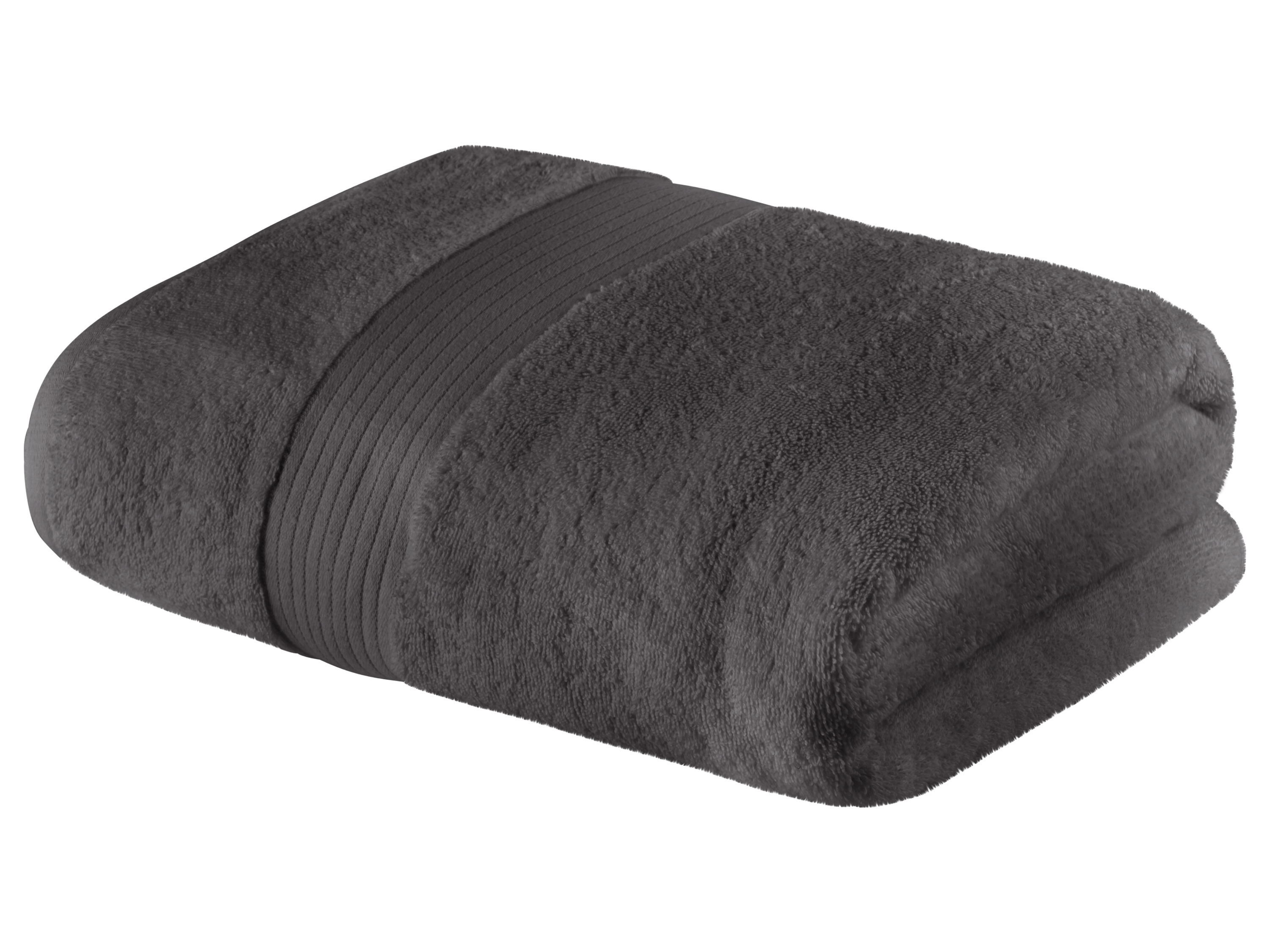 Livarno home Ręcznik kąpielowy frotté, 100 x 150 cm Szary