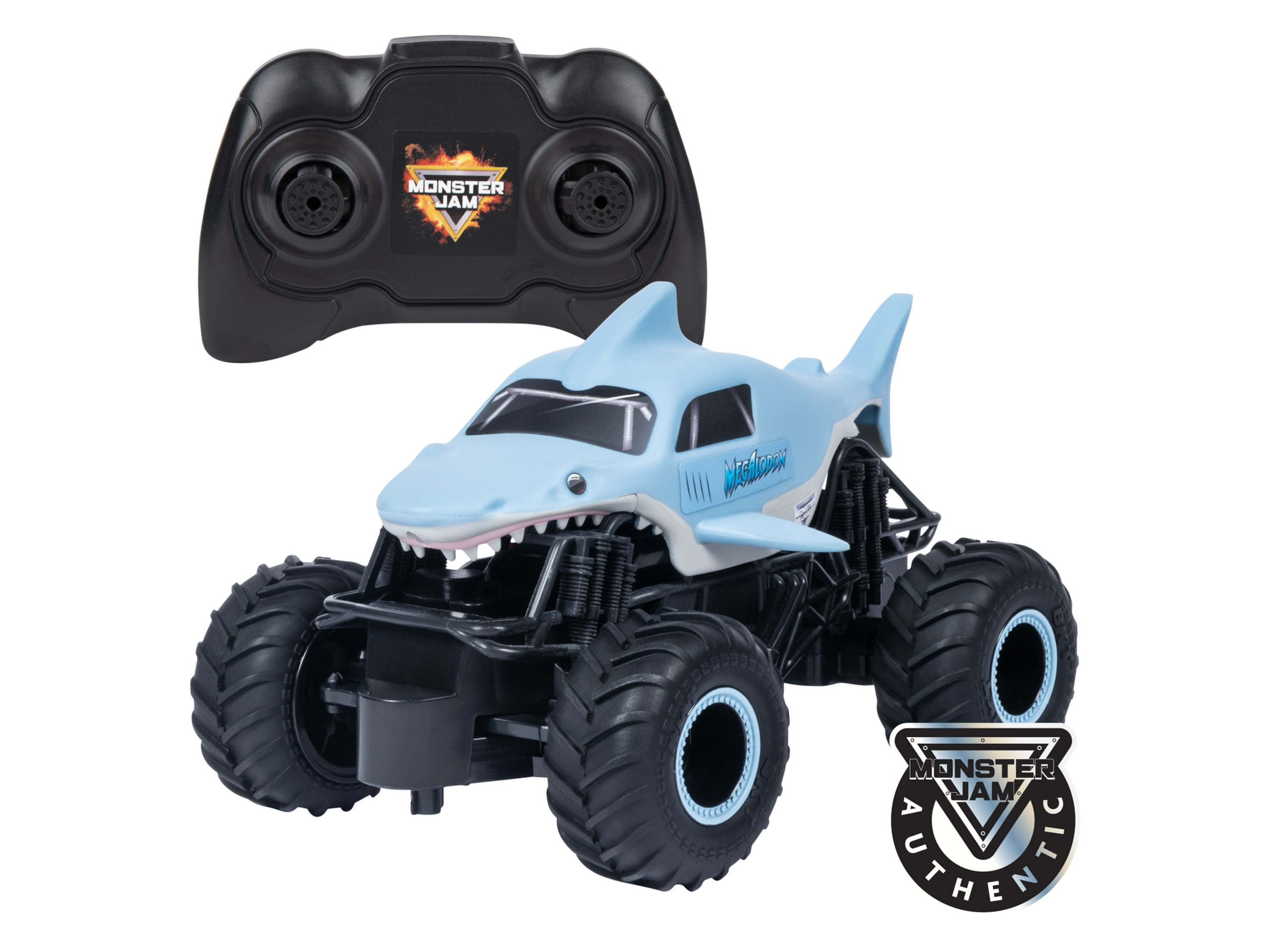 Monster Jam Monster Truck, skala 1:24, zdalnie sterowany Megalodon