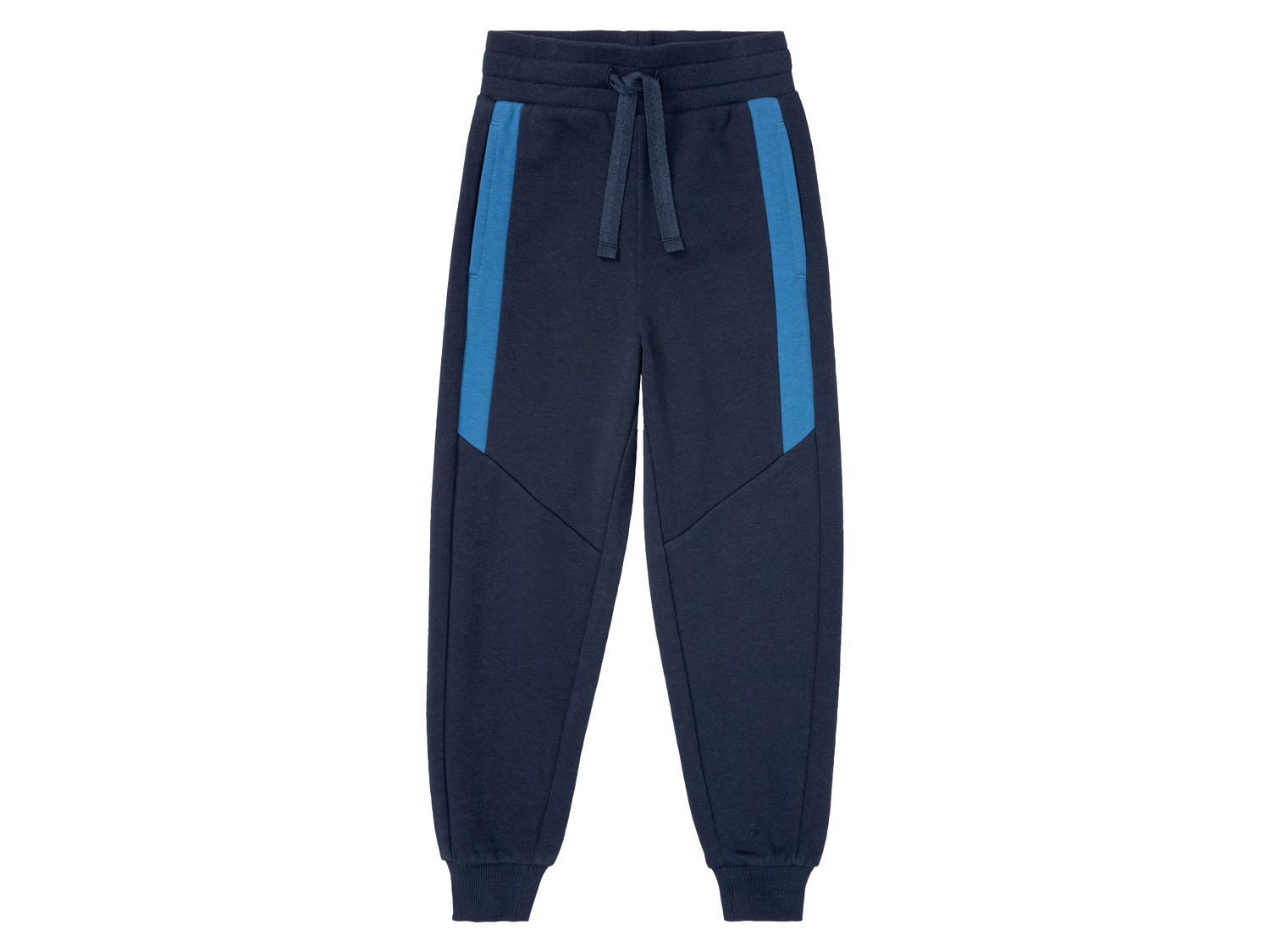 pepperts! Spodnie dresowe chłopięce, z bawełną, 1 para 146/152, Granatowy
