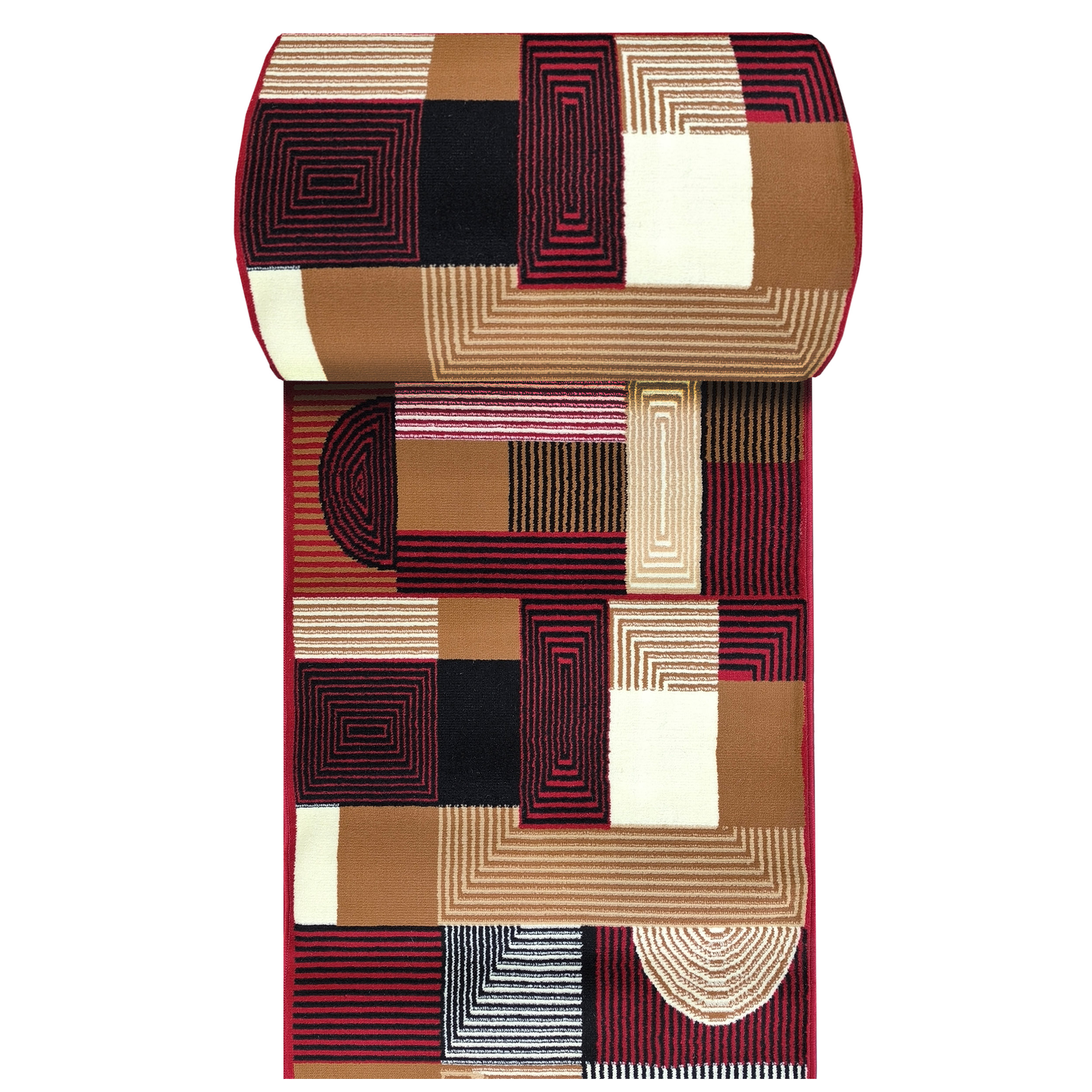 Chodniki na metry BCF Alfa 18 czerwony 60 cm