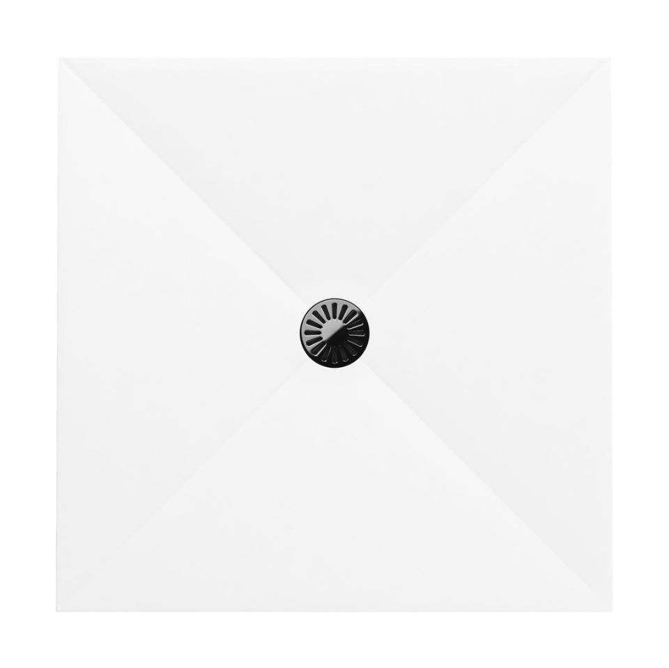 Darmowa Dostawa - Brodzik kwadratowy 90x90 cm biały Schedpol De Luxe 3040