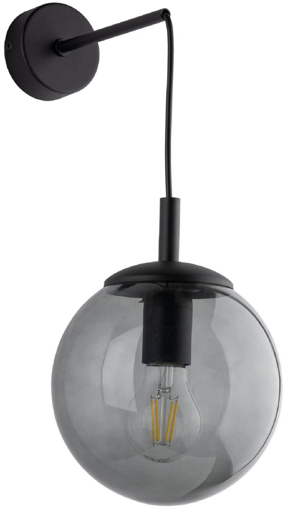 Darmowa Dostawa - Kinkiet 1x15 W grafitowy TK Lighting Esme 5386