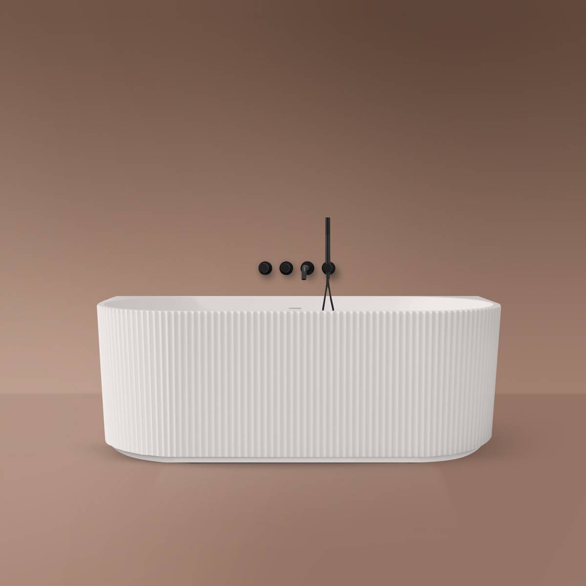 Darmowa Dostawa - Wanna przyścienna 160x75 cm prostokątna biała Oltens Hamnes 12025000