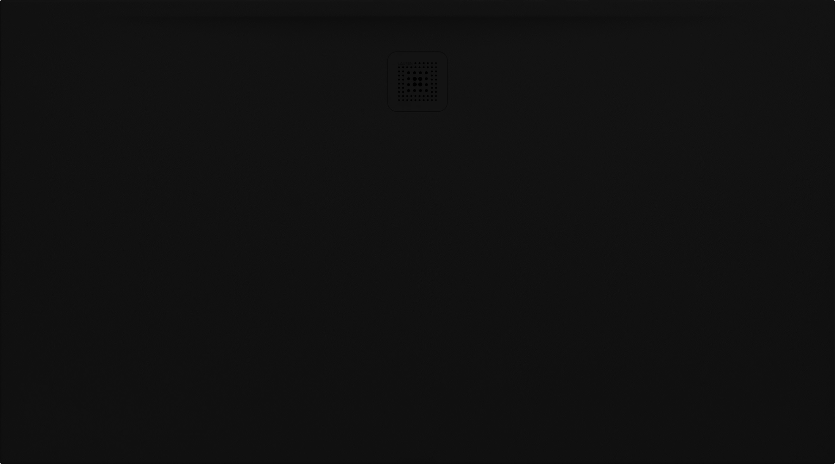 Darmowa Dostawa - Brodzik prostokątny 180x100 cm czarny Laufen Pro H2119560800001