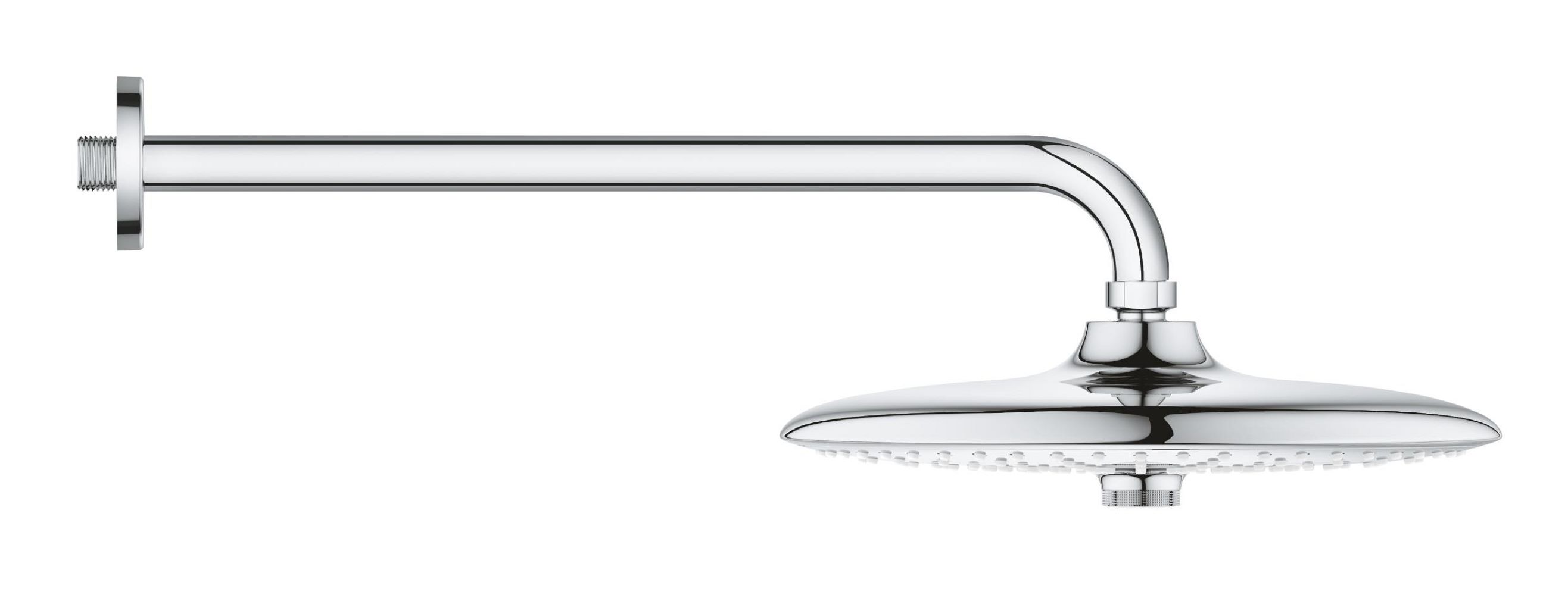 Darmowa Dostawa - Deszczownica 26x26 cm okrągła starlight chrome Grohe Euphoria 26459000